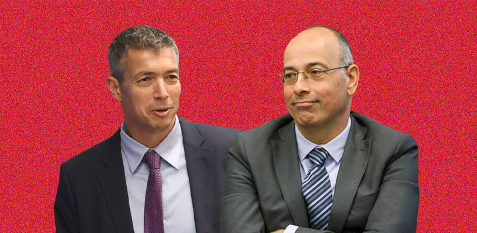 ירון זליכה ויועז הנדל / צילום: נעם מושקוביץ-דוברות הכנסת, יועז הנדל