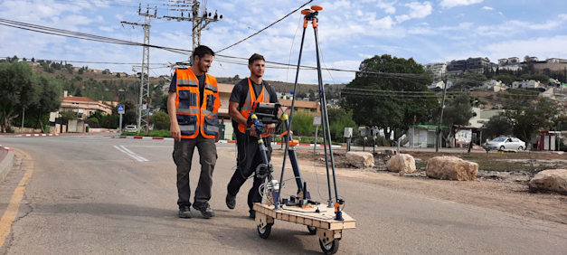 חיישנים של אקסודיגו על עגלה נגררת / צילום: Exodigo חיישנים של אקסודיגו על עגלה נגררת / צילום: Exodigo