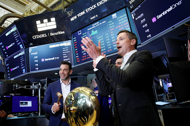 הנפקת סנטינל וואן ב־NYSE בשנה שעברה / צילום: Reuters, Matt Rourke הנפקת סנטינל וואן ב־NYSE בשנה שעברה / צילום: Reuters, Matt Rourke