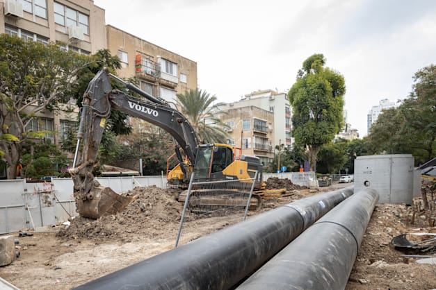 העבודות על הרכבת הקלה / צילום: Shutterstock העבודות על הרכבת הקלה / צילום: Shutterstock