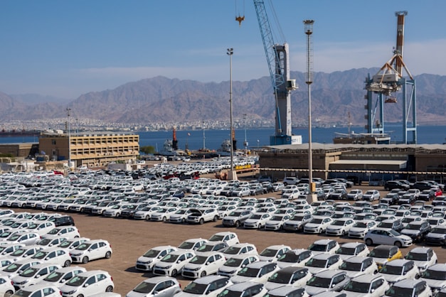 יבוא כלי רכב לנמל אילת / צילום: Shutterstock