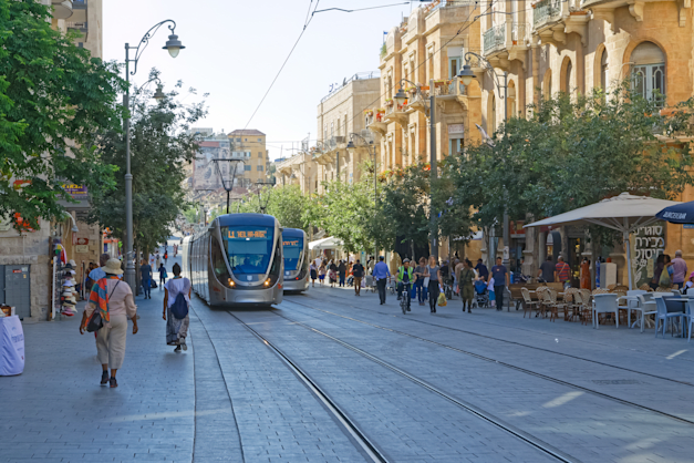 הרכבת הקלה בירושלים / צילום: Shutterstock הרכבת הקלה בירושלים / צילום: Shutterstock
