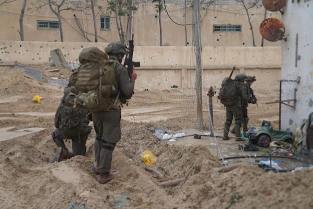 פעילות יחידת מגלן במערב חאן יונס / צילום: דובר צה''ל