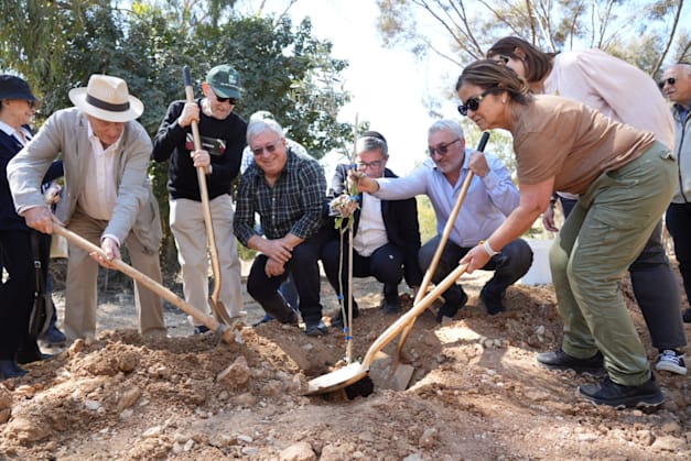 משלחת הסולידריות של קק''ל בלגיה / צילום: יוסי איפרגן, ארכיון הצילומים של קק''ל