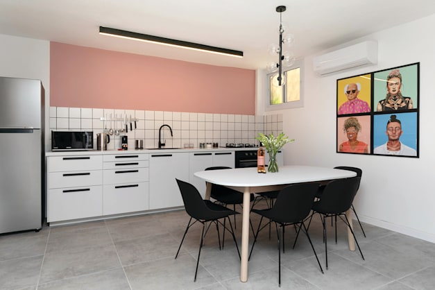דירת Airbnb בבאר שבע בעיצוב ליאת מלכה / צילום: יאנה דודלר דירת Airbnb בבאר שבע בעיצוב ליאת מלכה / צילום: יאנה דודלר