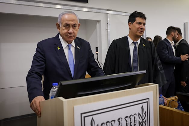 עדות נתניהו בבית המשפט המחוזי בתל אביב, היום (ד') / צילום: מרים אלסטר/פלאש90 עדות נתניהו בבית המשפט המחוזי בתל אביב, היום (ד') / צילום: מרים אלסטר/פלאש90
