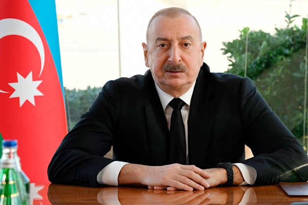 אילהם אלייב, נשיא אזרבייג'ן / צילום: ap, Azerbaijani Presidential Press Office