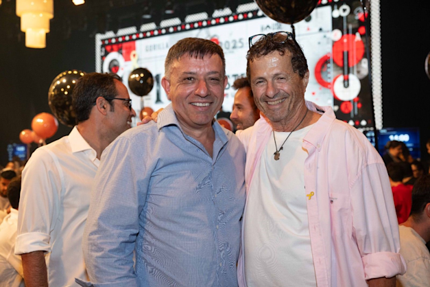 אודי אנג'ל נשיא וראייטי ואבי גבאי מנכ''ל פרטנר / צילום: יח''צ אודי אנג'ל נשיא וראייטי ואבי גבאי מנכ''ל פרטנר / צילום: יח''צ