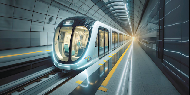 רכבת המטרו / הדמיה: נת''ע רכבת המטרו / הדמיה: נת''ע
