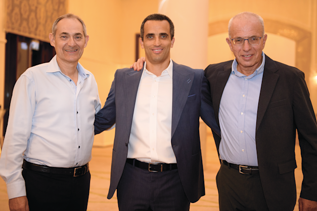 רוני בירם, עדי גזית, גיל דויטש / צילום: מושיק ברין