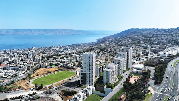 פרויקט של אאורה בטבריה / צילום: מתוך אתר החברה