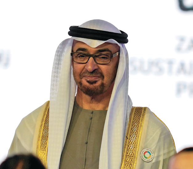 נשיא איחוד האמירויות בן זאיד. ''דבק אזורי'' / צילום: ap, Kamran Jebreili