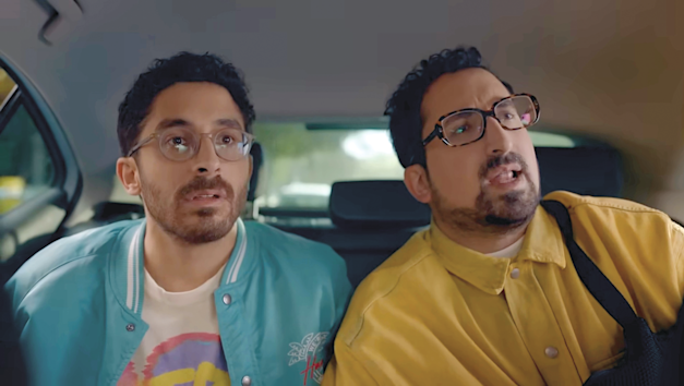 האחים סוויסה בקמפיין הבנק הבינלאומי / צילום: צילום מסך האחים סוויסה בקמפיין הבנק הבינלאומי / צילום: צילום מסך