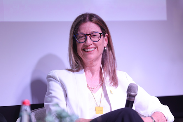 רונית הראל בן זאב, מנכ''לית S&P מעלות, בכנס ההשקעות של גלובס / צילום: שלומי יוסף