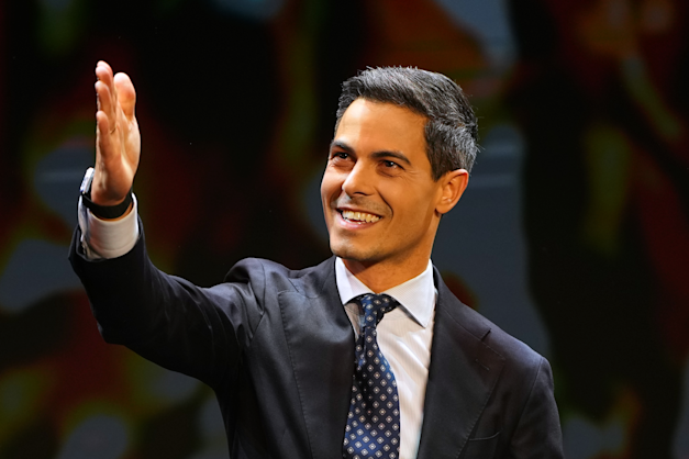 רוב ייטן, מנהיג מפלגת המרכז-שמאל ההולנדית / צילום: ap, Peter Dejong