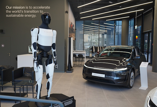 אולם התצוגה של טסלה במידטאון תל אביב / צילום: יח''צ אולם התצוגה של טסלה במידטאון תל אביב / צילום: יח''צ