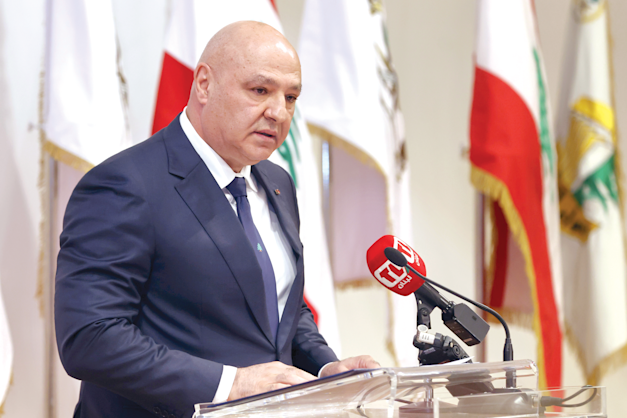 נשיא לבנון ג'וזף עאון / צילום: ap, Lebanese Presidency press office נשיא לבנון ג'וזף עאון / צילום: ap, Lebanese Presidency press office