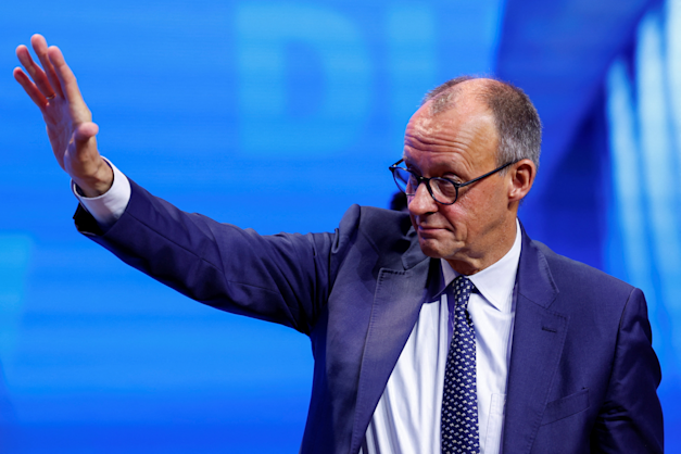 פרידריך מרץ, קנצלר גרמניה / צילום: Reuters, Heiko Becker פרידריך מרץ, קנצלר גרמניה / צילום: Reuters, Heiko Becker