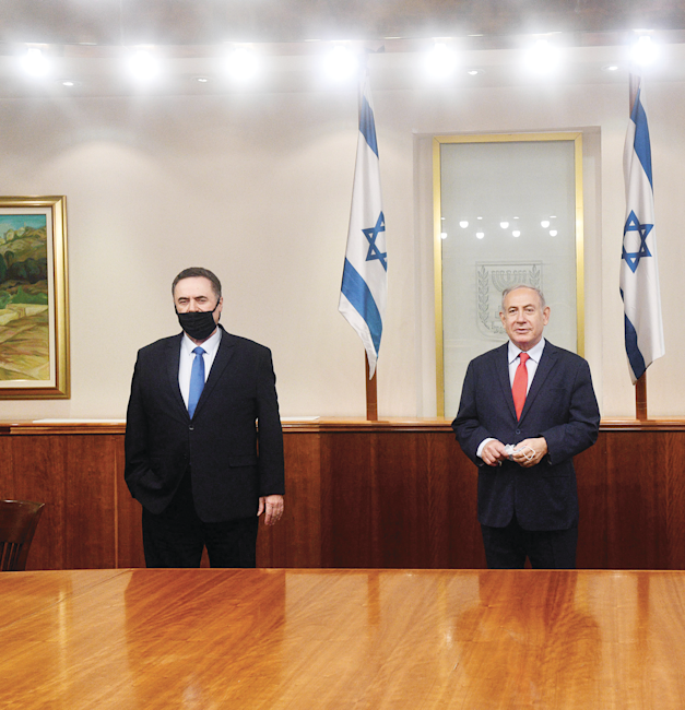 רה''מ נתניהו ושר האוצר כ''ץ. התוכנית הכלכלית שלהם לפני בחירות 2021 נבלמה / צילום: חיים צח, לע''מ