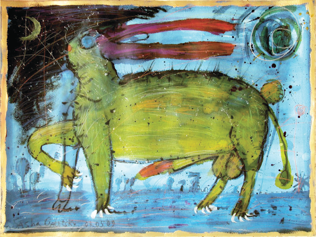 עבודה של סשה גליצקי / צילום: סטודיו באובאב