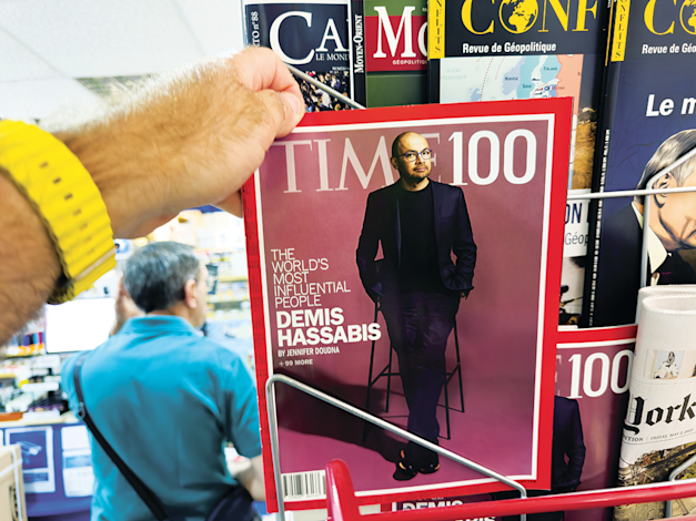 דמיס הסביב על שער 100 המשפיעים לשנת 2025 של מגזין טיים / צילום: Shutterstock