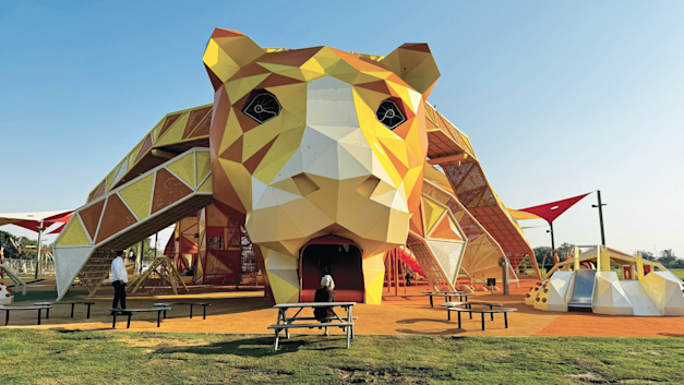 מתקן המשחקים הגדול ביותר בארץ הושק באשקלון / צילום: בניה כהן