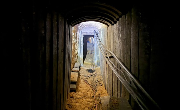 התוואי התת קרקעי ברפיח / צילום: דובר צה''ל התוואי התת קרקעי ברפיח / צילום: דובר צה''ל