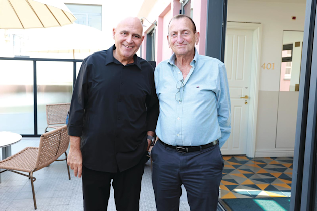 דוד פתאל ורון חולדאי / צילום: דנה קופל