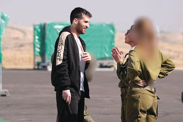 שגיא דקל חן. חזר משבי החמאס לאחר 498 ימים / צילום: דובר צה''ל