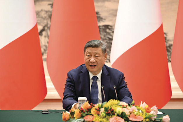 שי ג'ינפינג / צילום: ap, Adek Berry שי ג'ינפינג / צילום: ap, Adek Berry