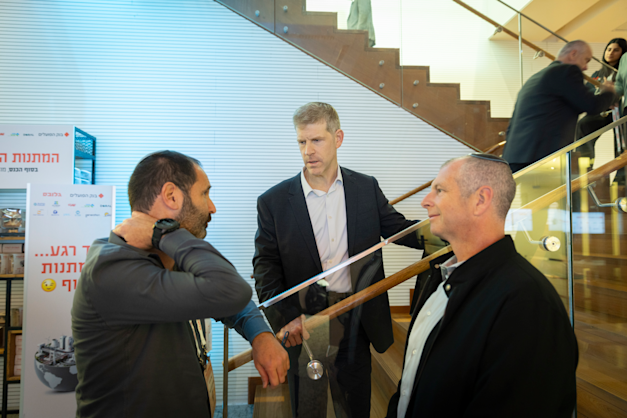 שלומי הייזלר, יהלי רוטנברג ויאיר הירש / צילום: כדיה לוי/שלומי יוסף שלומי הייזלר, יהלי רוטנברג ויאיר הירש / צילום: כדיה לוי/שלומי יוסף