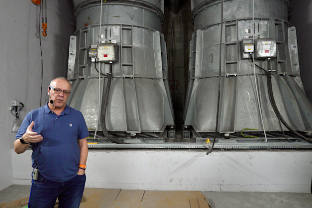 במנהרות של הרכבת הקלה / צילום: כדיה לוי במנהרות של הרכבת הקלה / צילום: כדיה לוי