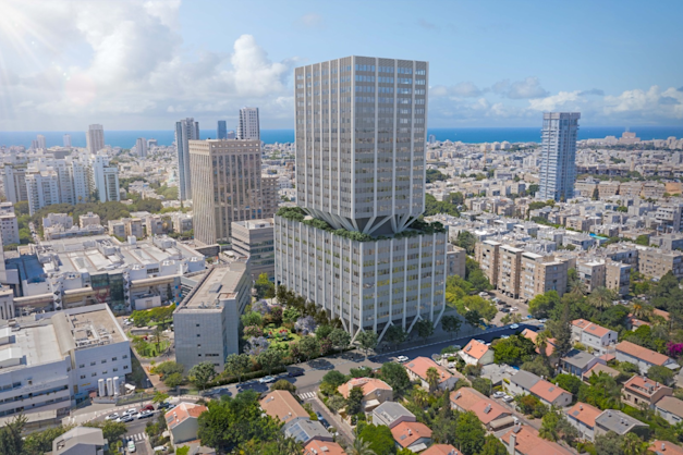 מגדל האשפוז הצפוני בבית החולים איכילוב בתל אביב / הדמיה: זרחי אדריכלים studio pez מגדל האשפוז הצפוני בבית החולים איכילוב בתל אביב / הדמיה: זרחי אדריכלים studio pez