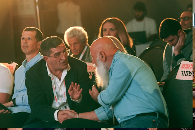 דני מירן וניסים פרץ / צילום: שלומי יוסף דני מירן וניסים פרץ / צילום: שלומי יוסף