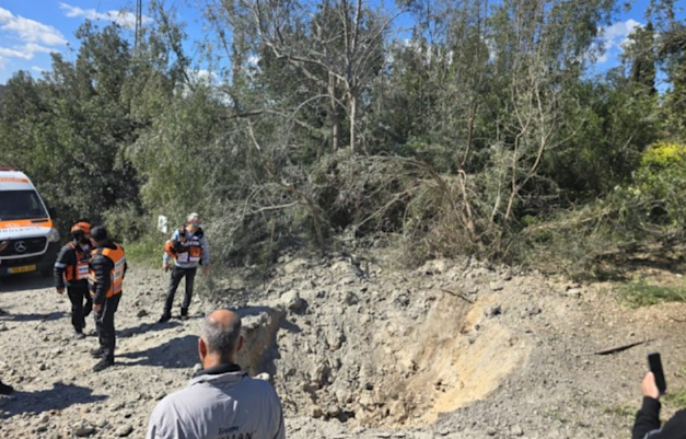תיעוד מזירת נפילה בשטח פתוח במרכז הארץ / צילום: איחוד הצלה תיעוד מזירת נפילה בשטח פתוח במרכז הארץ / צילום: איחוד הצלה