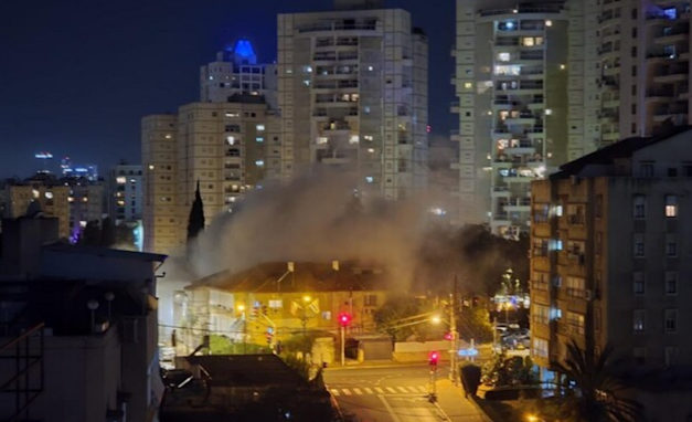 תיעוד מהירי מאיראן לעבר ישראל / צילום: לפי סעיף 27 א'