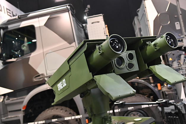 מערכת EuroSpike של רפאל מוצגת בגרמניה / צילום: Reuters, IMAGO/Sven Simon