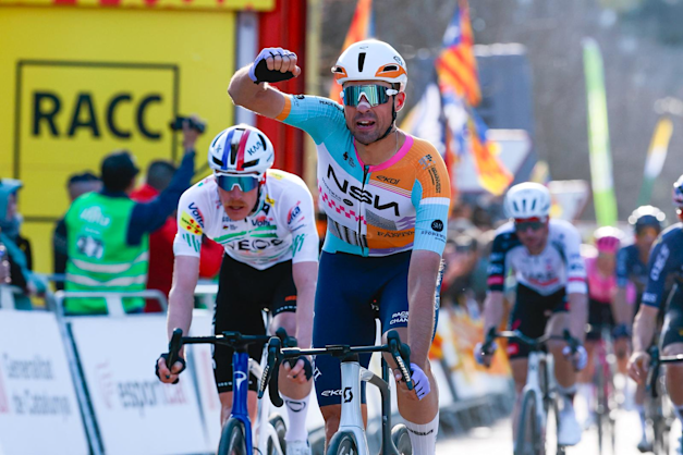איתן ורנון, הרוכב של קבוצת NSN / צילום: Sprint Cycling