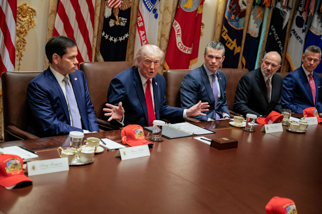 טראמפ מאיים על בת בריתו במפרץ / צילום: Reuters, Evan Vucci טראמפ מאיים על בת בריתו במפרץ / צילום: Reuters, Evan Vucci