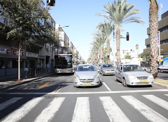 רחוב אבן גבירול, תל אביב / צילום: כדיה לוי