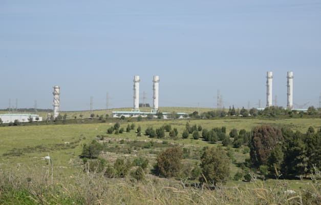 תחנת הכוח חגית / צילום: איל יצהר צילום: איל יצהר