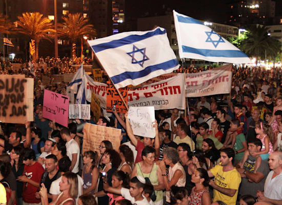 צעדת המיליון בתל אביב, ספטמבר 2011 / צילום: שאול דוד