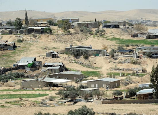 כפר בדואי בנגב / צילום: תמר מצפי