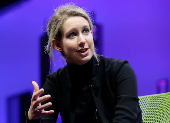 אליזבת הולמס, Theranos / צילום: Associated Press, Jeff Chiu אליזבת הולמס, Theranos / צילום: Associated Press, Jeff Chiu