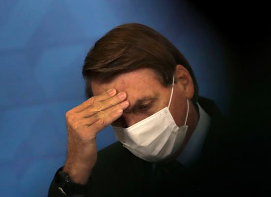 בולסונארו / צילום: Associated Press, Eraldo Peres בולסונארו / צילום: Associated Press, Eraldo Peres