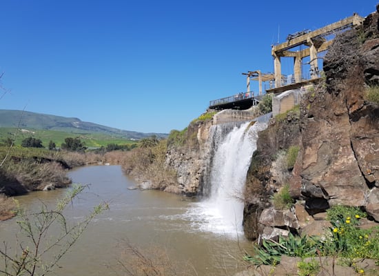 שרידי תחנת הכוח בנהריים / צילום: אורלי גנוסר