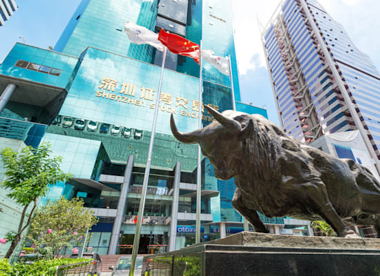 The Shenzhen Stock Exchange, China / Photo: Shutterstock