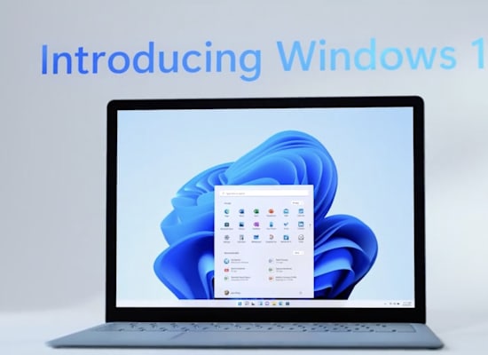 מערכת ההפעלה Windows 11 / צילום: מתוך ההכרזה של מיקרוסופט מערכת ההפעלה Windows 11 / צילום: מתוך ההכרזה של מיקרוסופט