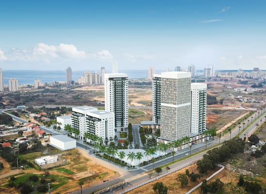 הפרויקט בנתניה / הדמיה: רובננקו אדריכלים הפרויקט בנתניה / הדמיה: רובננקו אדריכלים