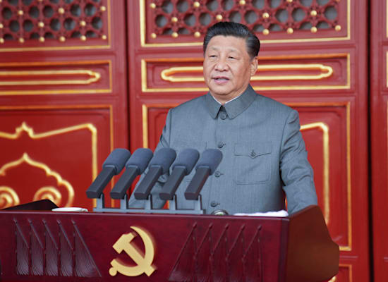 נשיא סין, שי ג'ינפינג / צילום: Associated Press, Li Xueren נשיא סין, שי ג'ינפינג / צילום: Associated Press, Li Xueren